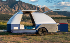 Colorado Teardrops完成了他们的电动汽车冒险拖车的原型
