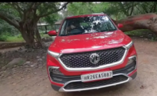 2022MG Hector Automatic内饰在发布前被发现