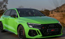奥迪RS3Sportback是一款光滑卓越的汽车爆竹