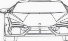 兰博基尼Aventador继任者在专利申请中透露