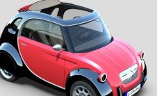 雪铁龙2CV灵感的电动概念车以双色调和现代风格闪耀