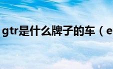 gtr是什么牌子的车（etour是什么牌子的车）