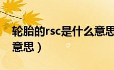 轮胎的rsc是什么意思（汽车轮胎RSC是什么意思）