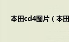 本田cd4图片（本田cd4与cd5哪个好）