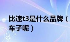 比速t3是什么品牌（比速t3属于什么品牌的车子呢）