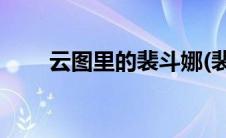 云图里的裴斗娜(裴斗娜云图无删减)