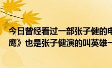 今日曾经看过一部张子健的电视剧现在看到一部叫《飞虎神鹰》也是张子健演的叫英雄一号