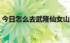 今日怎么去武隆仙女山（怎么去武隆仙女山）