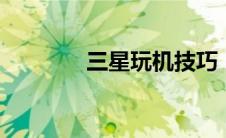 三星玩机技巧（三星w319）