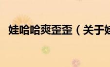 娃哈哈爽歪歪（关于娃哈哈爽歪歪的介绍）