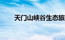 天门山峡谷生态旅游（天门山峡谷）