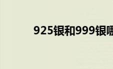 925银和999银哪个好（925银）