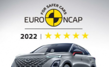 奇瑞获得首个五星级Euro NCAP