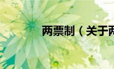 两票制（关于两票制的介绍）