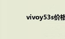 vivoy53s价格（vivoy53）