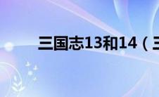 三国志13和14（三国志13破解版）