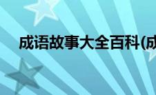 成语故事大全百科(成语故事大全及典故)