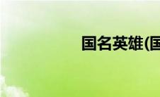 国名英雄(国名党名将)