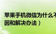 苹果手机微信为什么不能用（这里有具体的原因和解决办法）