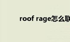 roof rage怎么联机(roof怎么读)