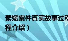 素媛案件真实故事过程（素媛案件真实故事过程介绍）