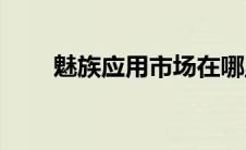 魅族应用市场在哪里(魅族应用市场)