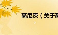 高尼茨（关于高尼茨的介绍）