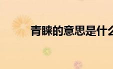 青睐的意思是什么（青睐的意思）
