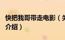 快把我哥带走电影（关于快把我哥带走电影的介绍）