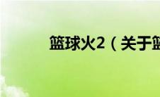 篮球火2（关于篮球火2的介绍）