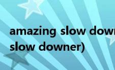 amazing slow downer使用方法(amazing slow downer)