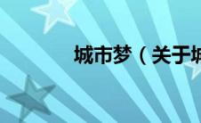 城市梦（关于城市梦的介绍）