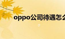 oppo公司待遇怎么样（oppo公司）