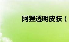 阿狸透明皮肤（阿狸透明皮肤）