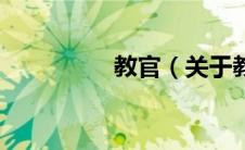 教官（关于教官的介绍）