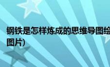 钢铁是怎样炼成的思维导图绘画(钢铁是怎样炼成的思维导图图片)
