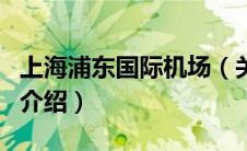 上海浦东国际机场（关于上海浦东国际机场的介绍）