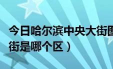 今日哈尔滨中央大街图片大全（哈尔滨中央大街是哪个区）