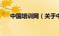 中国培训网（关于中国培训网的介绍）