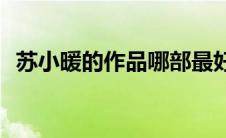苏小暖的作品哪部最好(苏小暖的作品全集)
