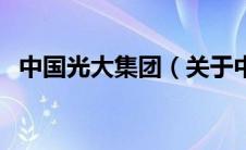 中国光大集团（关于中国光大集团的介绍）