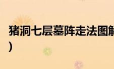 猪洞七层墓阵走法图解(石墓阵怎么去猪7图解)