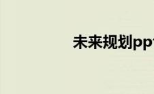 未来规划ppt(未来规划)