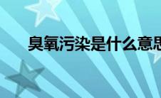 臭氧污染是什么意思（臭氧污染介绍）