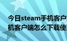 今日steam手机客户端怎么下载（Steam手机客户端怎么下载使用）