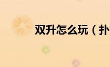 双升怎么玩（扑克双升怎么打）