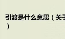引渡是什么意思（关于引渡是什么意思的介绍）
