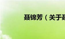 聂锦芳（关于聂锦芳的介绍）