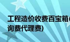 工程造价收费百宝箱(工程百宝箱工程造价咨询费代理费)