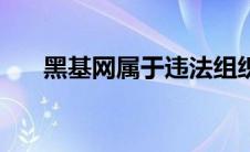 黑基网属于违法组织吗（黑基网刷钻）